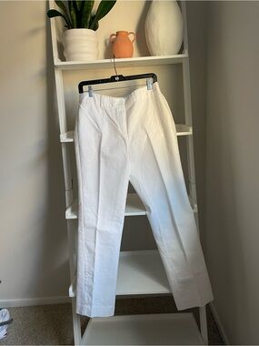 Liz Claiborne White woman’s Dress Pants - Tailored Straight Leg